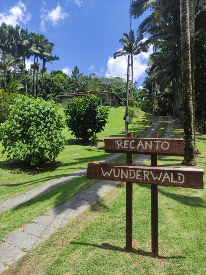 Recanto Wunderwald Casa Pomerode Exteriör bild